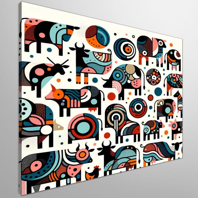 Kunstprint | Wanddecoratie | Canvas | 20 × 20 cm