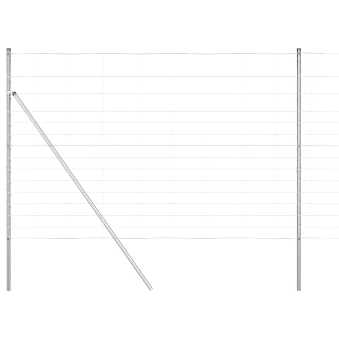 vidaXL - Grond - Fix - Gelast - Draadhek - 25 - x - 1,6 - m - Gegalvaniseerd - staal - Mesh