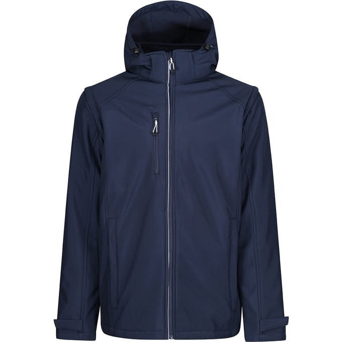 Regatta Heren Erasmus 4 In 1 Jas Soft Shell (Marine)