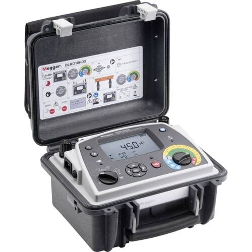 Megger DLRO10HDX Ohmmeter