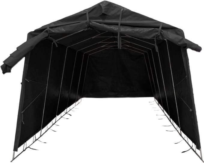 Fornorth Garagetent 2x3m, zwart