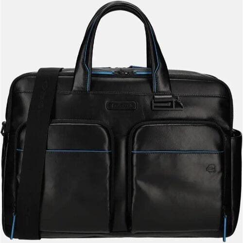 Piquadro laptoptas 15.6 inch nero