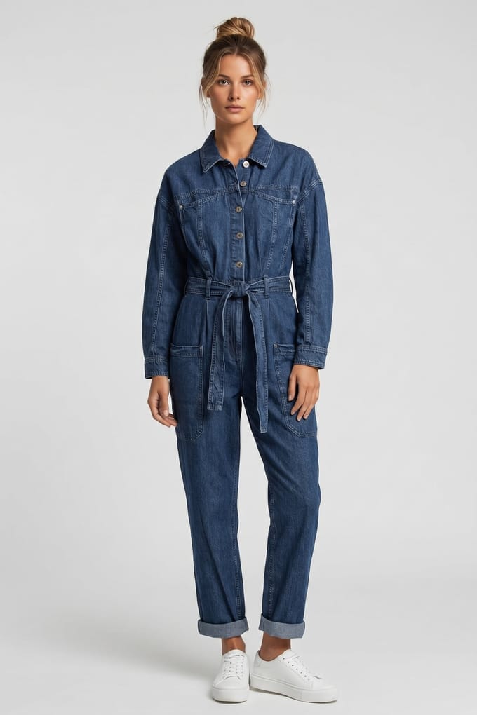 & Other Stories Enza Jumpsuit Blue Taglia: 36 | Tute Outlet | Donna | Blu