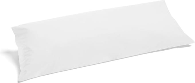 Yumeko kussensloop percal katoen wit 40x80 - Bio, eco & fairtrade - 1 stuk