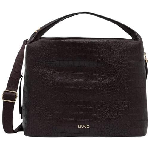LIU JO handtas Kaliska ECS Tote Bag Deep Brown donkerbruin