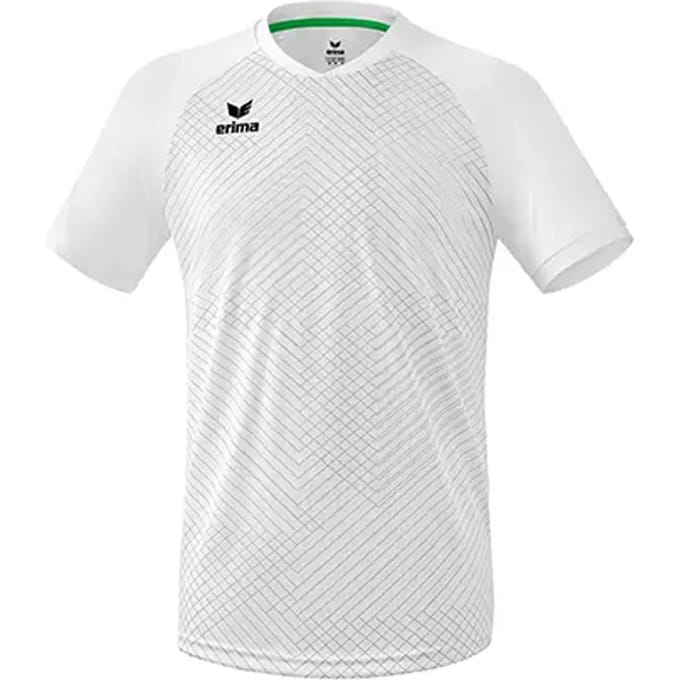 Erima Madrid Shirt Korte Mouw Kinderen - Wit | Maat: 152