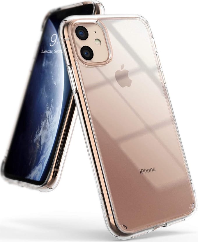 HB Hoesje Geschikt voor Apple iPhone 11 - Transparant - Siliconen Back Cover