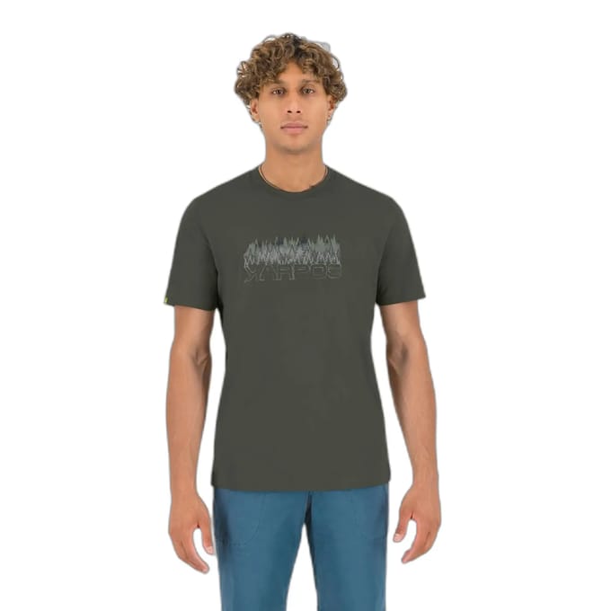 Karpos Bosco T-shirt Met Korte Mouwen Groen L Man