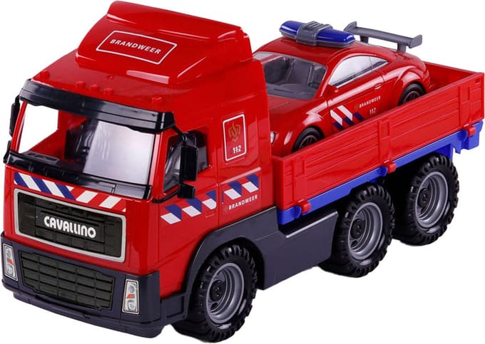 Cavallino Toys Cavallino Fire Truck and Fire Engine Scale 1:16