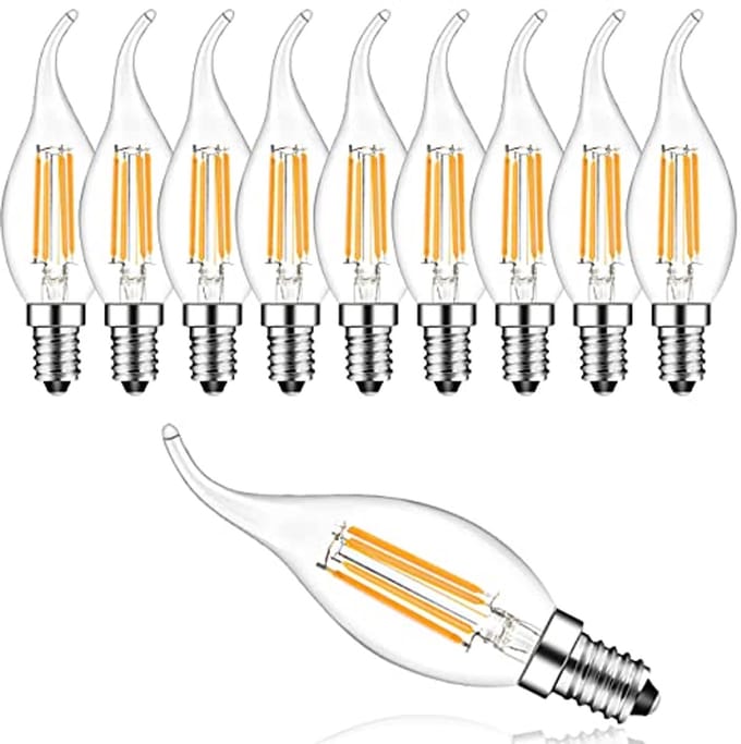 Dimbare E14 LED Kaarslamp 4W Warm Wit - Vervangt 30 Watt