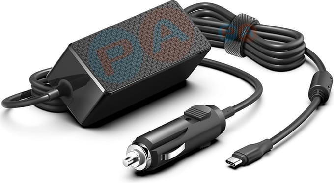 Auto USB-C Laptop Adapter 65W Max. Type-C geschikt voor Lenovo ThinkPad E580 E585 E590 E595