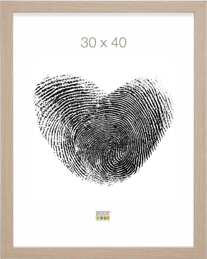 Deknudt Frames fotolijst S45RJ1 - naturel eikkleur - hout - 30x40 cm