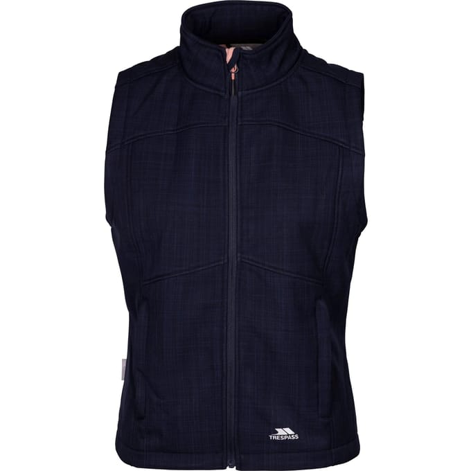 Trespass Dames/Dames Mereb TP50 Softshell Lichtgewicht Gilet (Marine Marl)