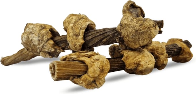 Sheesh Kebab - Hondensnack – Eiwitrijke Pens & Long - 500 gram