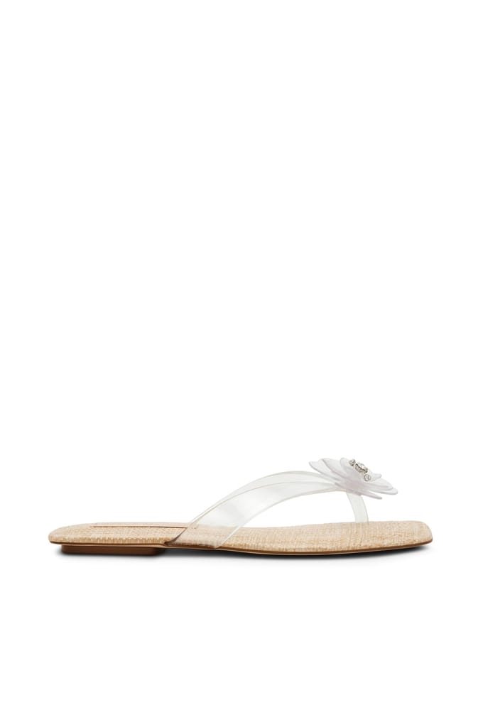 Steve Madden Tigerlily Slides Clear Größe: 36 | Sandalen Outlet | Damen
