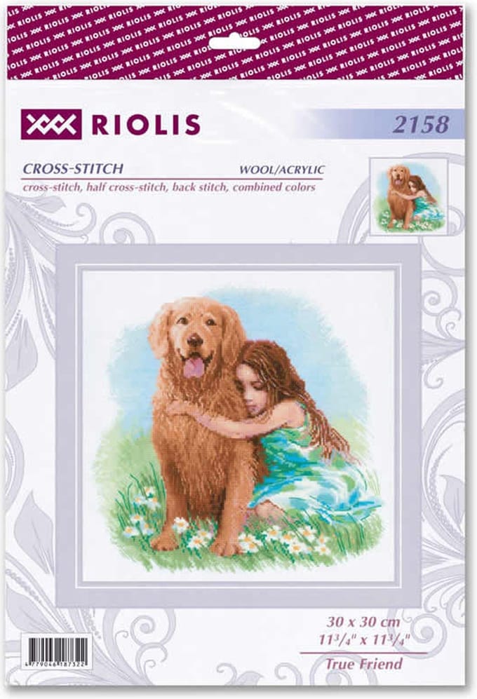 RIOLIS True Friend borduren (pakket) 2158