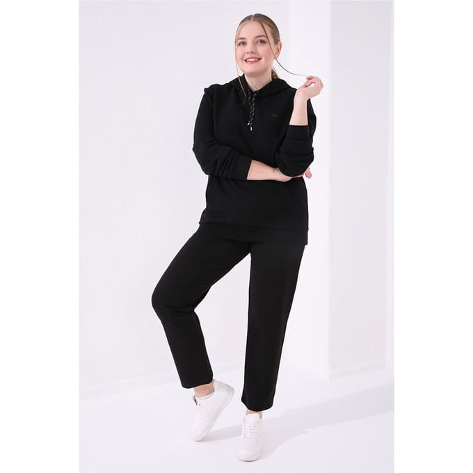 Dames Rechte Leg Tricot Sweatpants