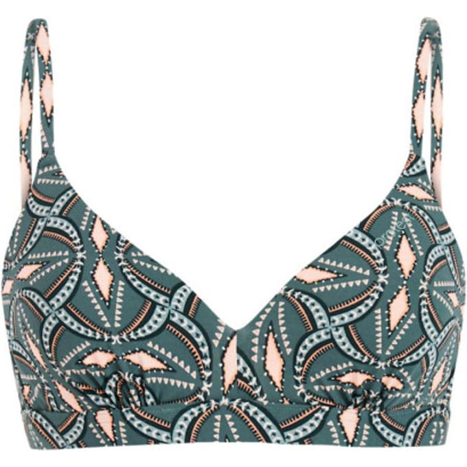 Protest MIXAdair - Beugel bikini top Dames - B&C&D-cup - Vaste vulling - Gespsluiting - Normale pasvorm - Groen