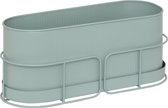 Atmosphera Aze Planter Bloembak - Hangend - 47x18x21cm - Celadongroen