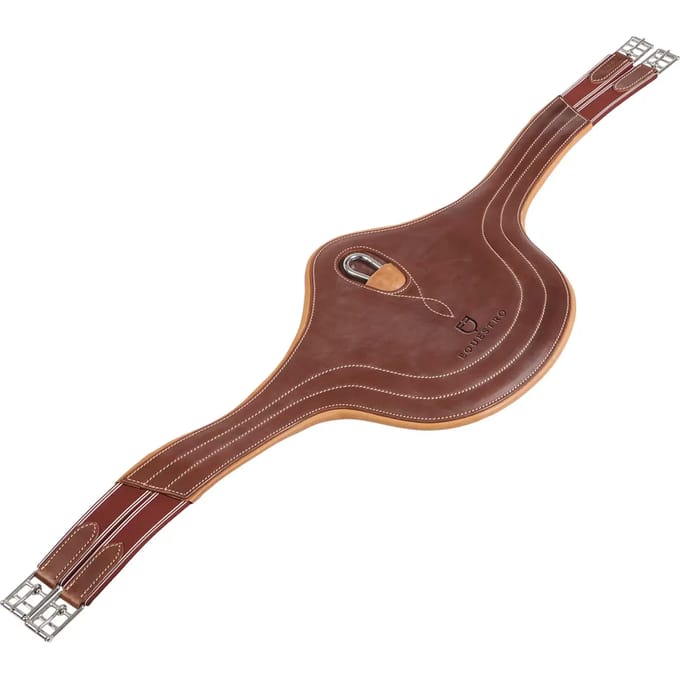 Leren zadeltasband Equestro