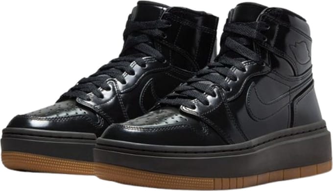 Air Jordan 1 Elevate High SE Zwart Gum Dames Sneakers Medium-As Gum-Lichtbruin FB9894-001 35.5 black