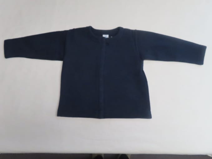 Petit Bateau - Cardigan - Gilet - Meisje - Marine - 2 jaar 86