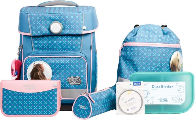 School-Mood Champion Pro Schooltas set 7-delig