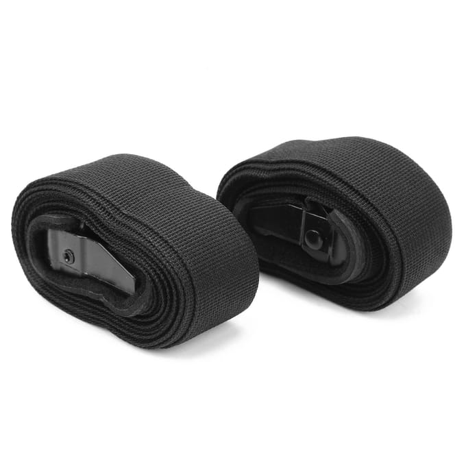Gesp Spanbanden Multifunctionele Kano Kajak Vastzetbanden voor Dragers Bagage black