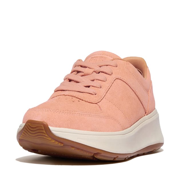 FitFlop FitFlop F-Mode Suede Flatform Sneakers ROZE - Maat 37