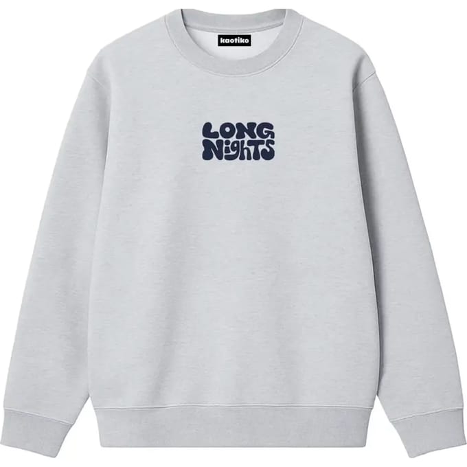Sweatshirt Kaotiko Sud. Cap. Long Nights