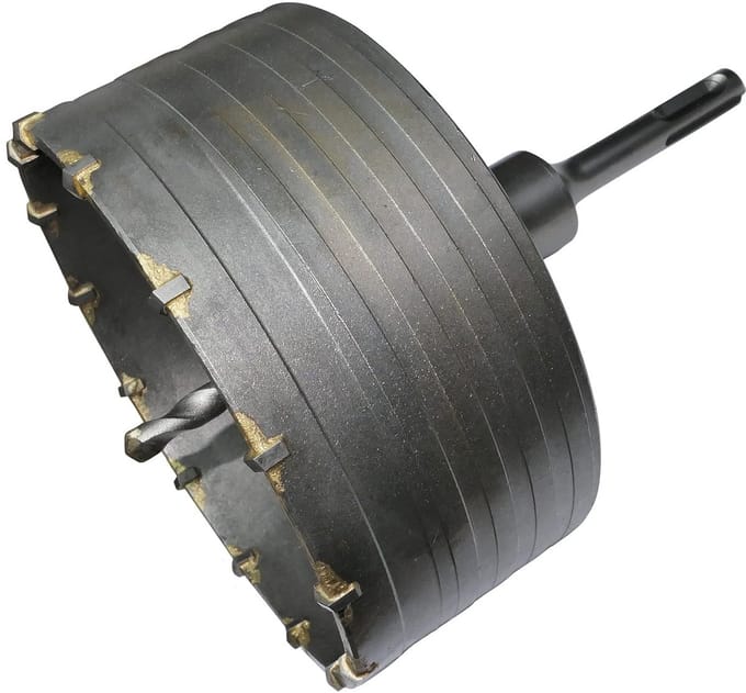 Grote Beton Zaagkop Ø130mm SDS-Plus voor Stevige Materialen