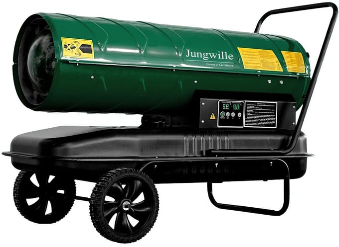 Jungwille Industriële bouwventilator/Heater JW360-D