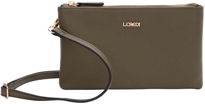 L.CREDI Ella Crossbody tas 24 cm - Dames - forest