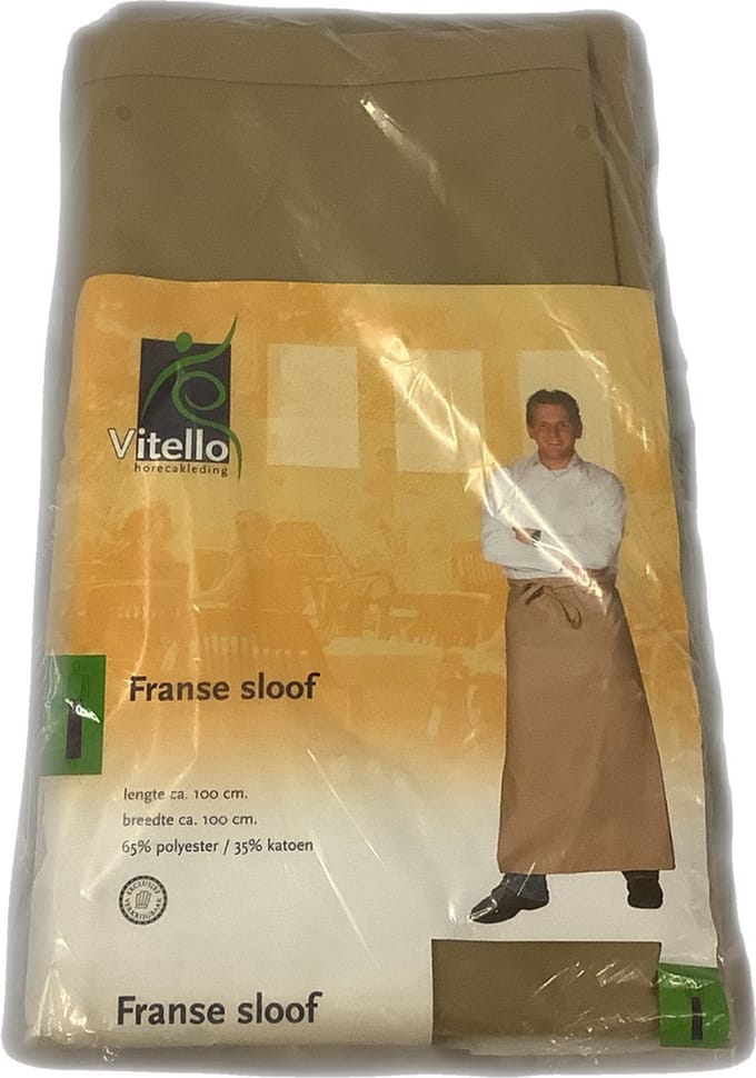 Vitello franse sloof 100 cm L 100 cm B camel