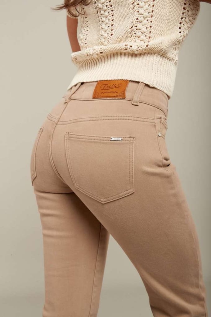 Toxik3 - fleece recht beige