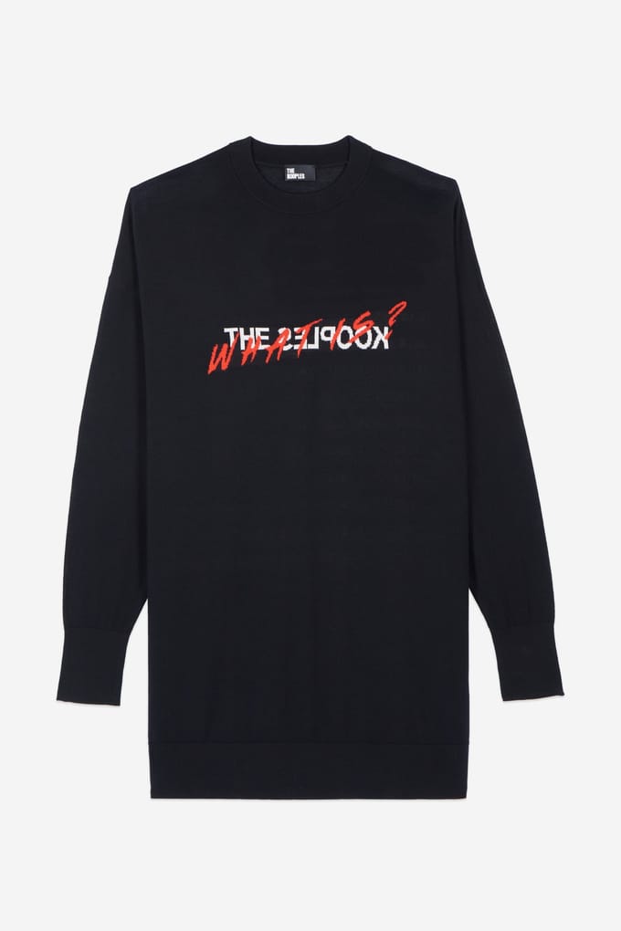 The Kooples Pull Long What Is Black Red Off White Maat: 34 | Sweaters Outlet | Dames | Zwart