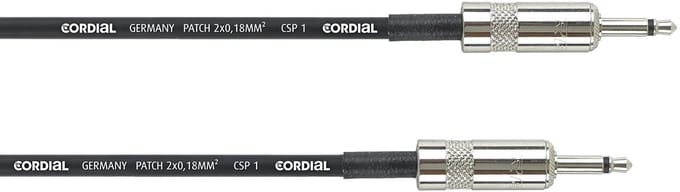 Cordial CPI 0.3 ZZ Patchkabel 0,3 m - Stereo patch kabel