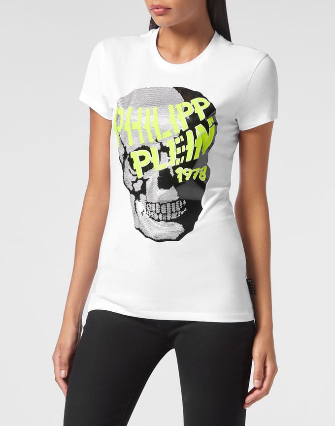T-Shirt Ronde Hals Skull