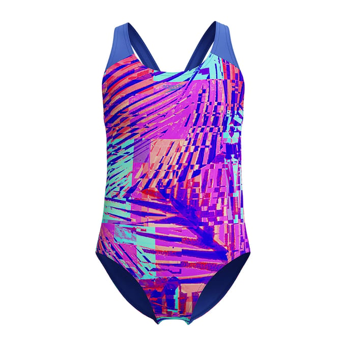 1-delig meisjes zwempak Speedo Splashb