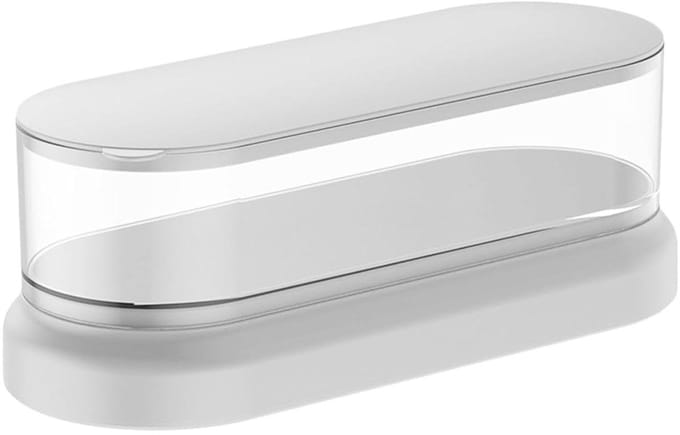 Ultrasone Reiniger - Sieradenwasser - Snel Reinigen - Multifunctioneel - 20 cm - Wit