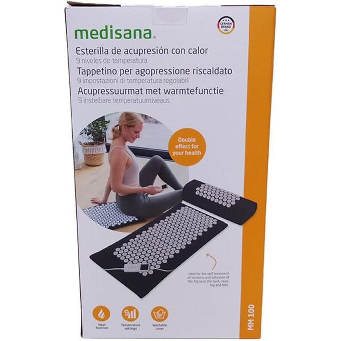 Medisana MM 100 Acupressuurpad 100 W Rood, Wit