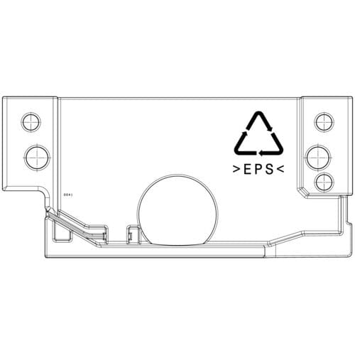 AEG houder, scherm, ventilator, 0D 8077725037