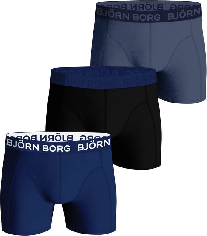 Bjorn Borg 3-Pack jongens boxershorts - Core - Katoenen jongens onderbroeken - 128