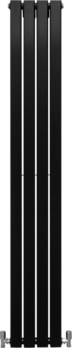 Design radiator - mat zwart - 1800 mm x 280 mm - 15 jaar garantie