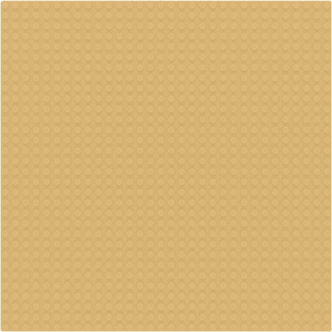 Sluban Bricks Base - Basisplaat 32 x 32 Zand