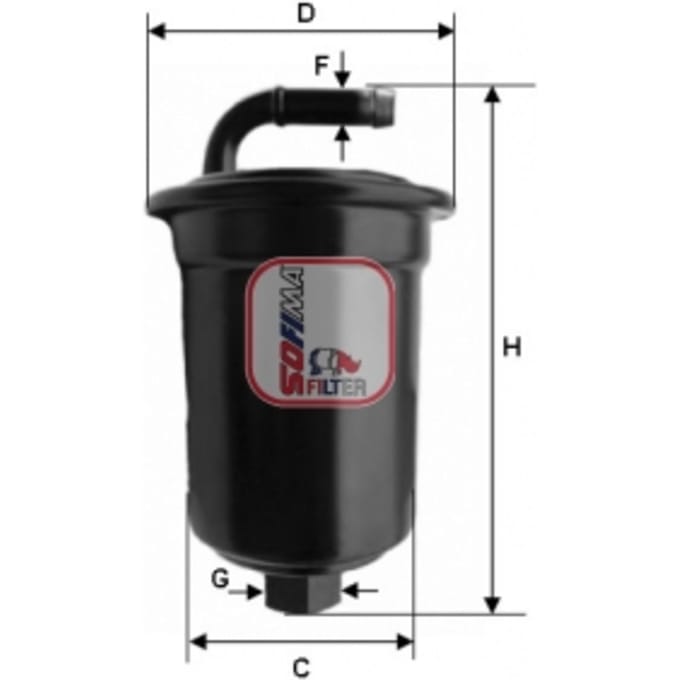 Brandstoffilter SOFIMA S 1694 B