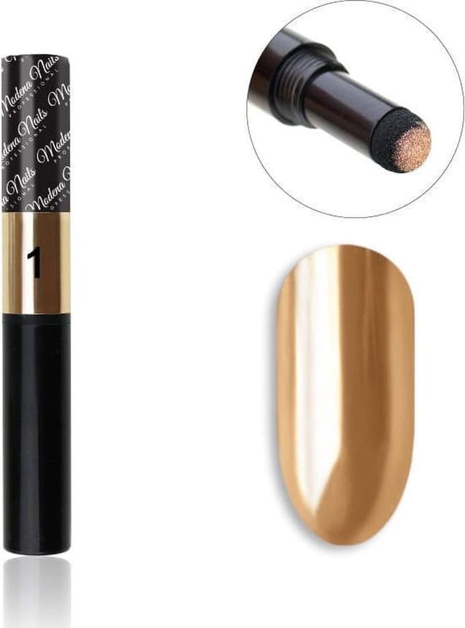 Modena Nails Let's Shine Powder Pen - 01