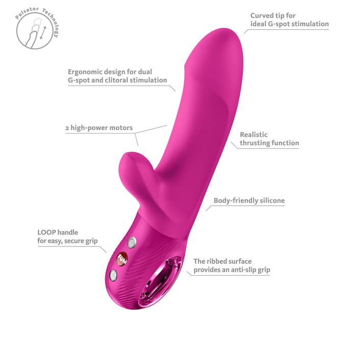 Bi Stronic Embrace Thrusting Rabbit Vibrator