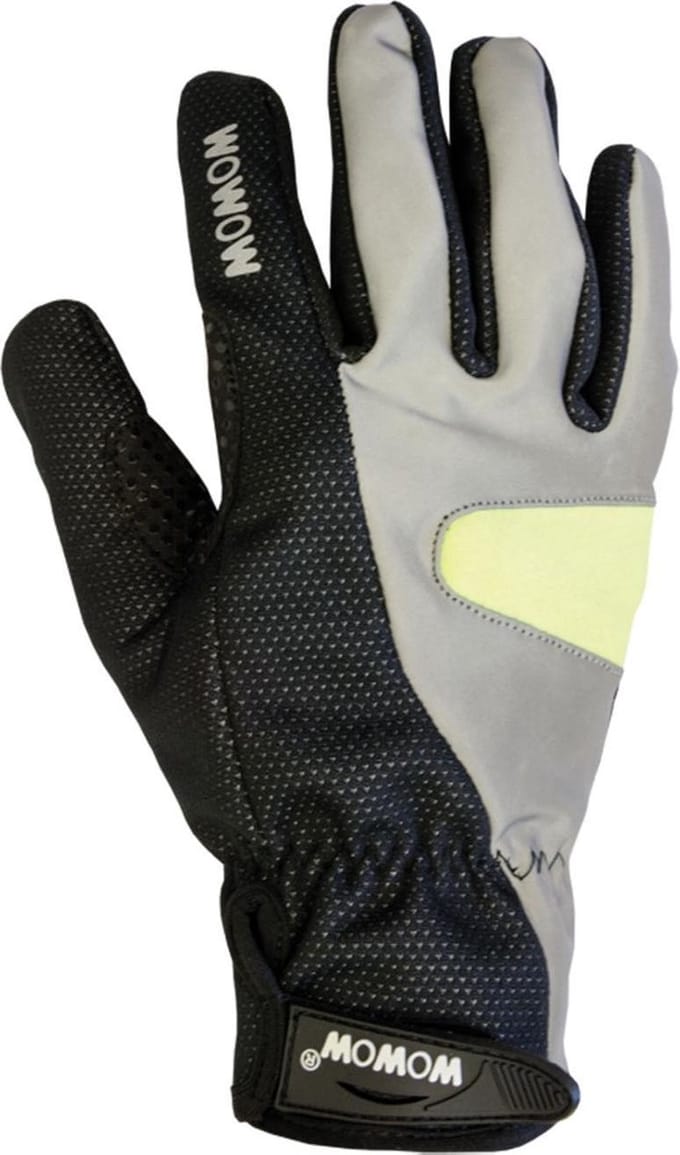 Wowow Cycle Gloves Fietshandschoenen - Unisex - zwart/zilver/geel