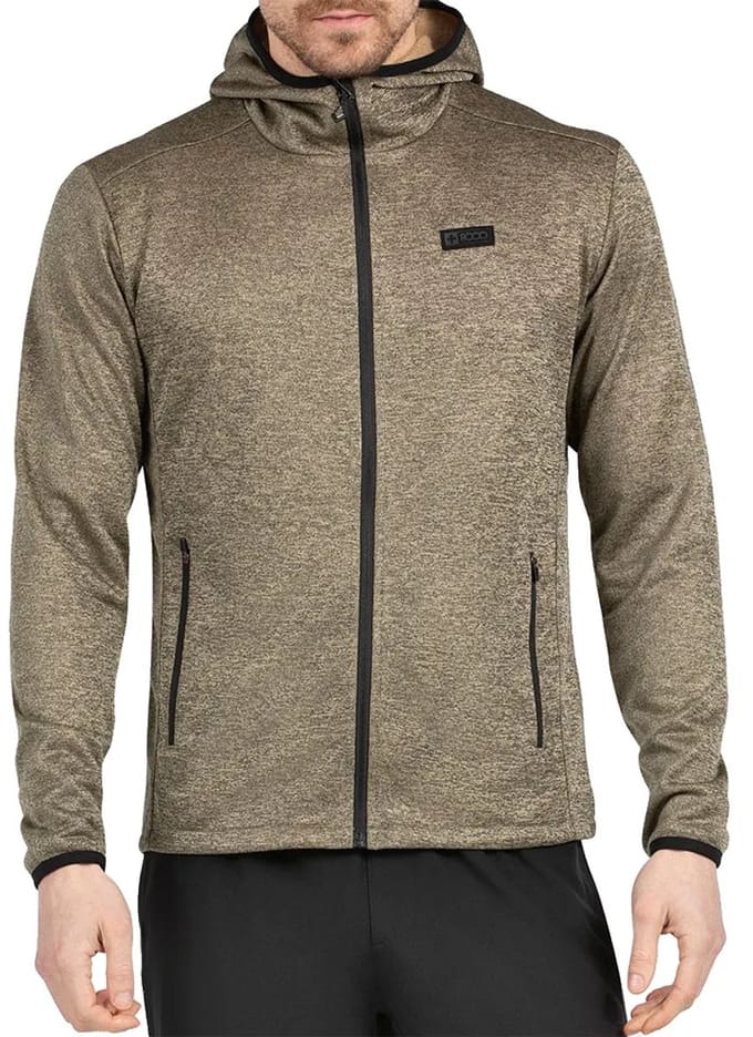 +8000 Tiros Sweatshirt Met Rits Bruin S Man